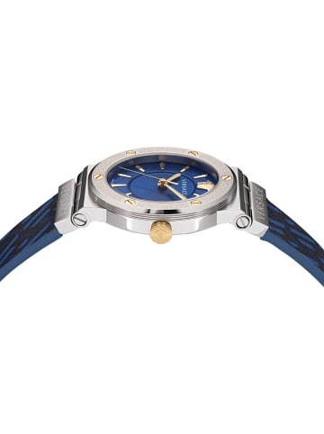 Versace Versce Damen Armbanduhr GRECA LOGO 38 MM VEVH01421 in blau