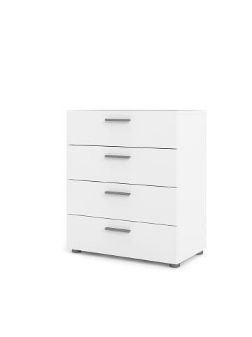 ebuy24 Kommode Petra Weiß 70 x 41 cm