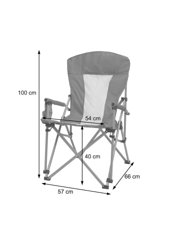 MCW Campingstuhl L50 klappbar und waschbar, Türkis