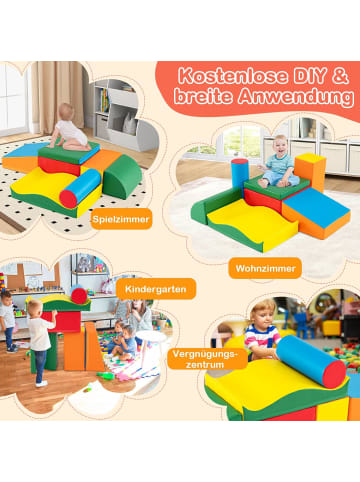 COSTWAY 7 tlg. Schaumstoffbausteine in Bunt