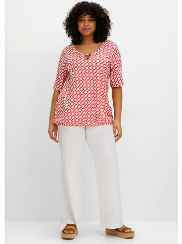 sheego Shirt in hummer-gemustert