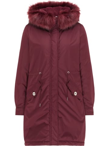 myMo Wattierter Parka in Bordeaux