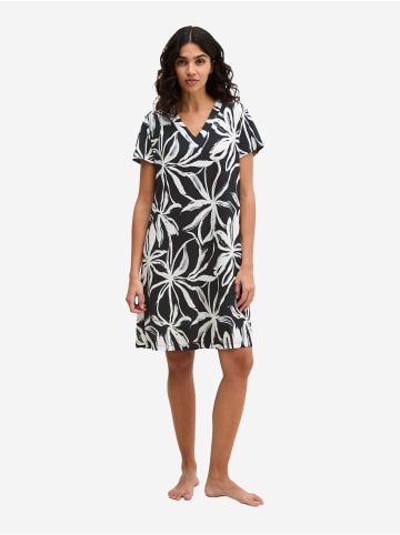 Marc O'Polo Nachthemd Mix N Match in black white cotton print