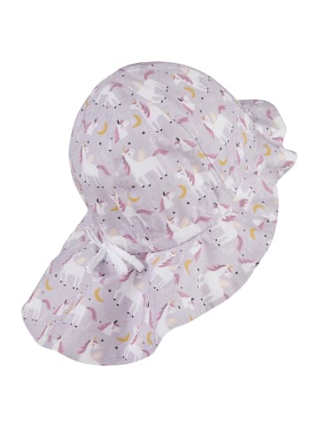 Sterntaler Sonnenhut Einhörner in flieder