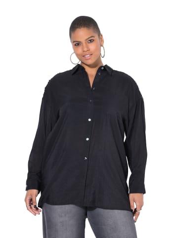 Studio Untold Hemdbluse in schwarz