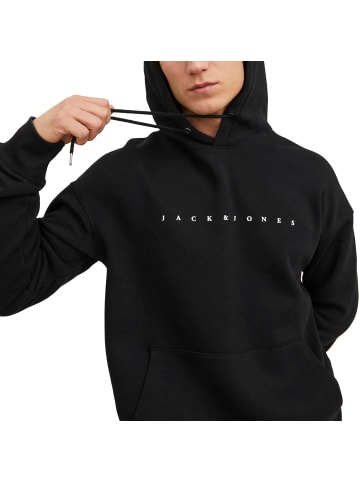 Jack and Jones JJESTAR JJ Sweat Hood in Schwarz