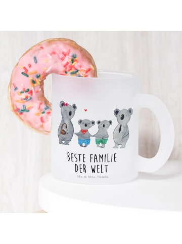 Mr. & Mrs. Panda Tasse Koala Familie zwei mit Spruch in Transparent