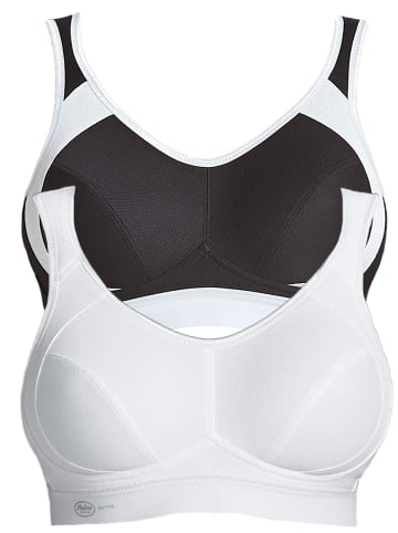 Anita Sport BH extreme control in Schwarz Weiss