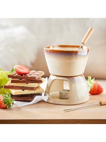 Butlers Butlers Mini-Fondue AU CHOCOLAT 4er-Set in Beige