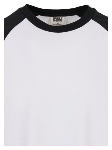 Urban Classics Urban Classics Herren Organic Oversized Raglan Longsleeve in white/black