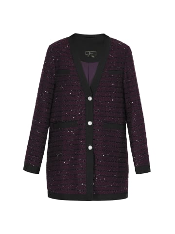 faina Women Blazer in dark purple