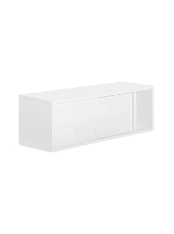 SoBuy Wandschrank in Reinweiß - (W) 20 x (H) 23 x (L) 75 cm
