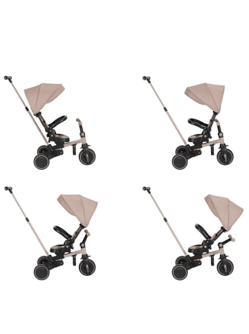 Kikkaboo Dreirad Aluma 5 in 1 Laufrad in natur