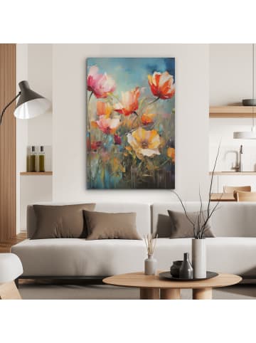 OnlyWow Akustibild Bunte Blumen