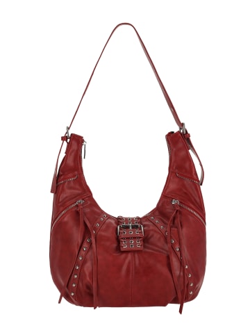 faina Women Shoulder Bag in Burgundy
