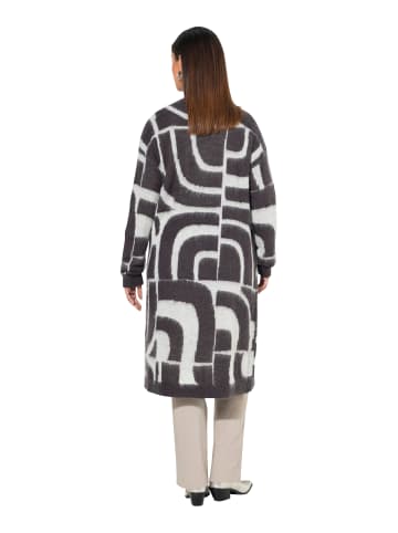 Ulla Popken Strickjacke in ebenholz