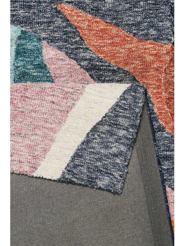 Esprit home Teppich "Hills" in Bunt/Rosa Meliert/Blau Meliert/Türkis Meliert