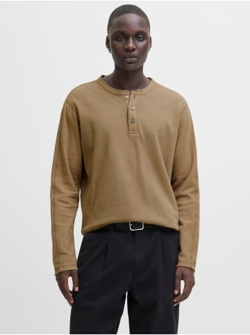 Jack & Jones Langarm-T-Shirt in Malt Ball