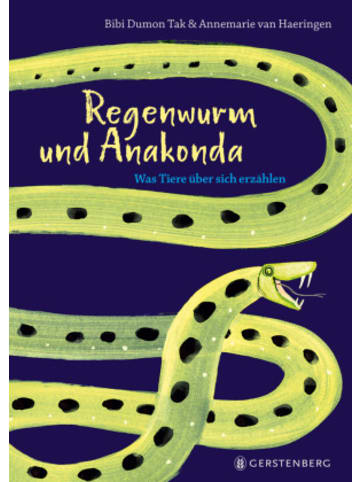 Gerstenberg Verlag Buch - Regenwurm und Anakonda