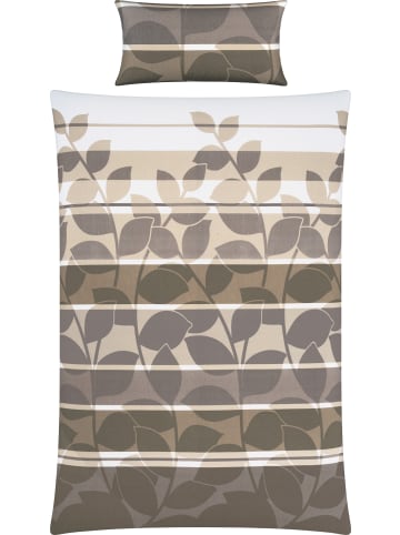 Erwin Müller Single-Jersey Bettwäsche in taupe-kiesel