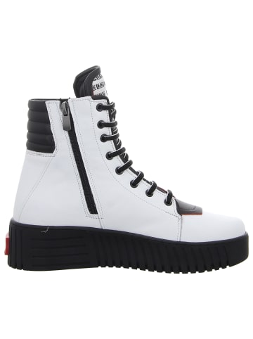Mustang Schnürstiefelette in weiss