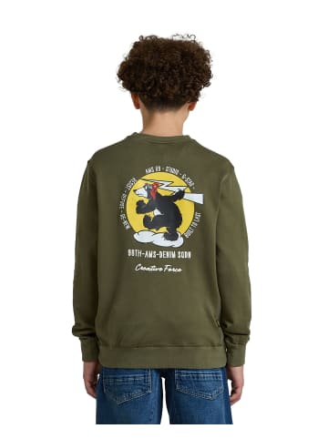 G-Star Raw Boys Premium Core Sweatshirt four leaf clover