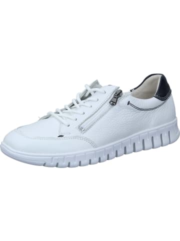 WALDLÄUFER Schnürschuhe, Sneakers Low in weiss/notte