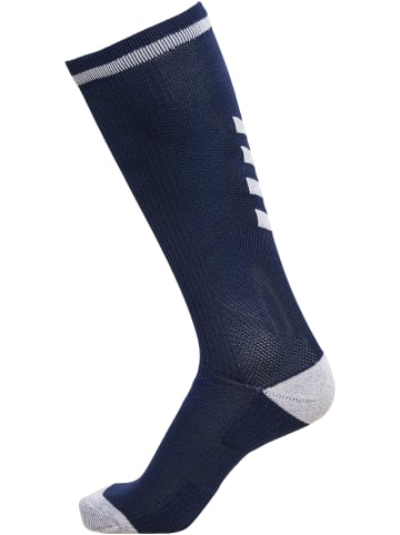 Hummel Hohe Innensocken Elite Indoor Sock High in NAVY/WHITE