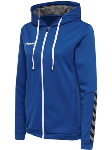 Hummel Hummel Reißverschluss Hoodie Hmlauthentic Multisport Damen in TRUE BLUE