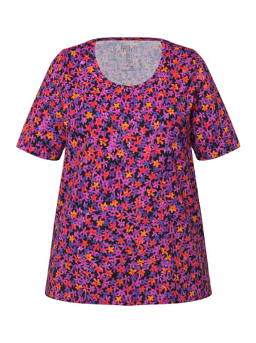 Ulla Popken Longshirt in schwarz