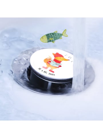 Mr. & Mrs. Panda waschbeckenstöpsel Fuchs Sänger ohne Spruch in Weiß