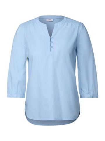 Cecil Langarmbluse in pastel blue