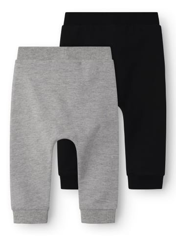TWO SOON 2er-Pack Sweathose in Black