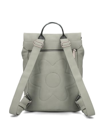 Zwei Mademoiselle.M Daypack 35 cm Laptopfach sage