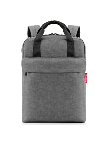 Reisenthel Allday Rucksack 39 cm Laptopfach in twist silver