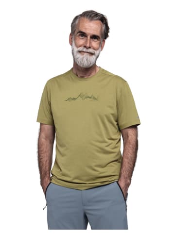 Schöffel T-Shirt "CIRC T Shirt Sulten M" in solid olive