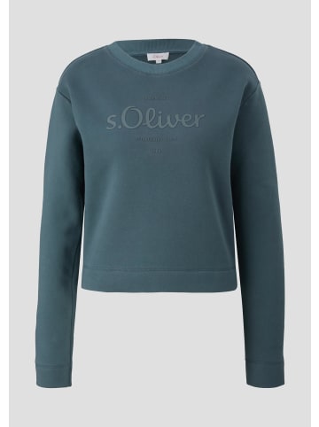 s.Oliver Sweatshirt in 79D0_petrol
