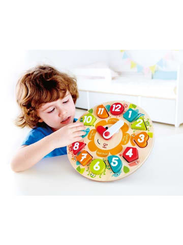 Toynamics Europe Hape Steckpuzzle Uhr (Kinderpuzzle)