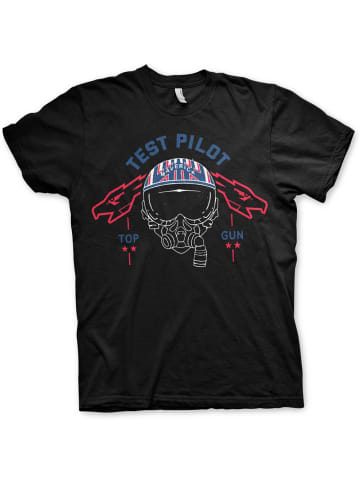 TOP GUN T-Shirt in Schwarz