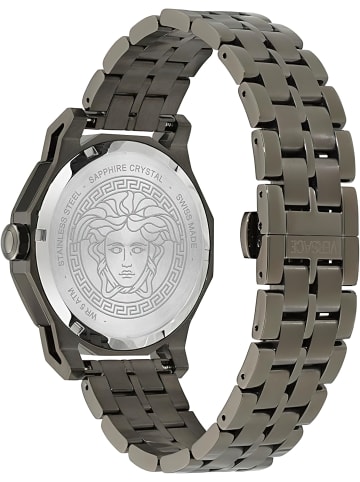 Versace Analoguhr für Herren in grau