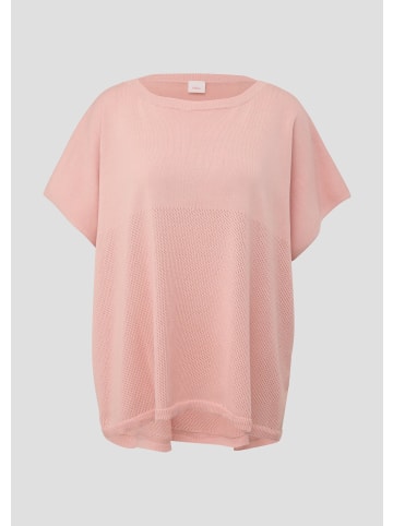 s.Oliver Indoor-Poncho in 4258_rosa