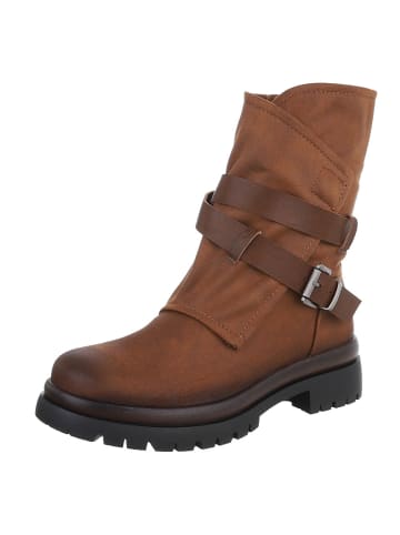 Ital-Design High Heel in Camel