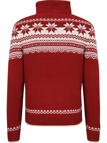 Brandit Turtle Neck Jumper in red