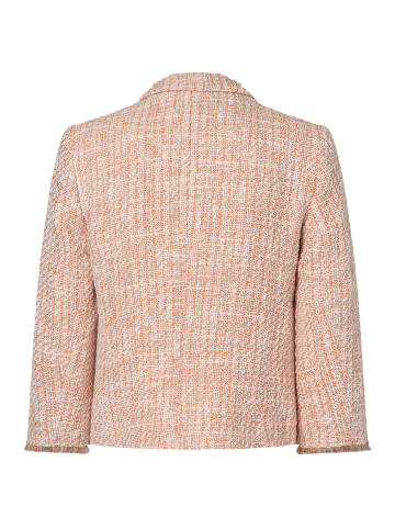 More & More Bouclékurzblazer in coloured summer boucle