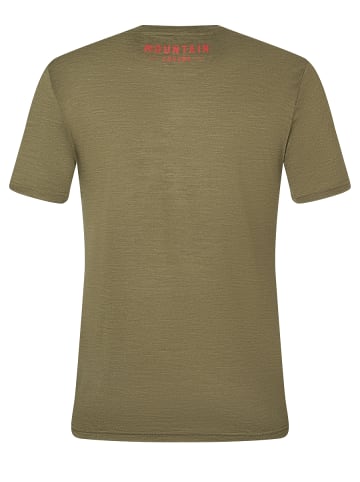 super.natural Merino T-Shirt in oliv