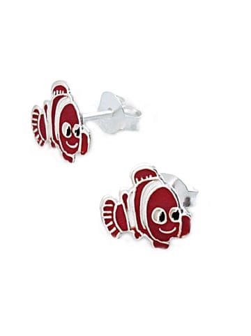 schmuck23 Silber Ohrringe 925 Fisch 0,7 cm x 0,8 cm