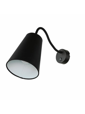 Licht-Erlebnisse Wandlampe (B)14 x (H)40 cm in Schwarz