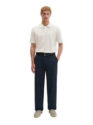 Marc O'Polo Strick-Poloshirt DFB Travel Collection in Silky White