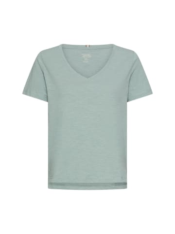 Camel Active T-Shirt aus 100% Baumwolle in Jadeblau