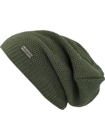 Eisglut Strickmütze in grün
